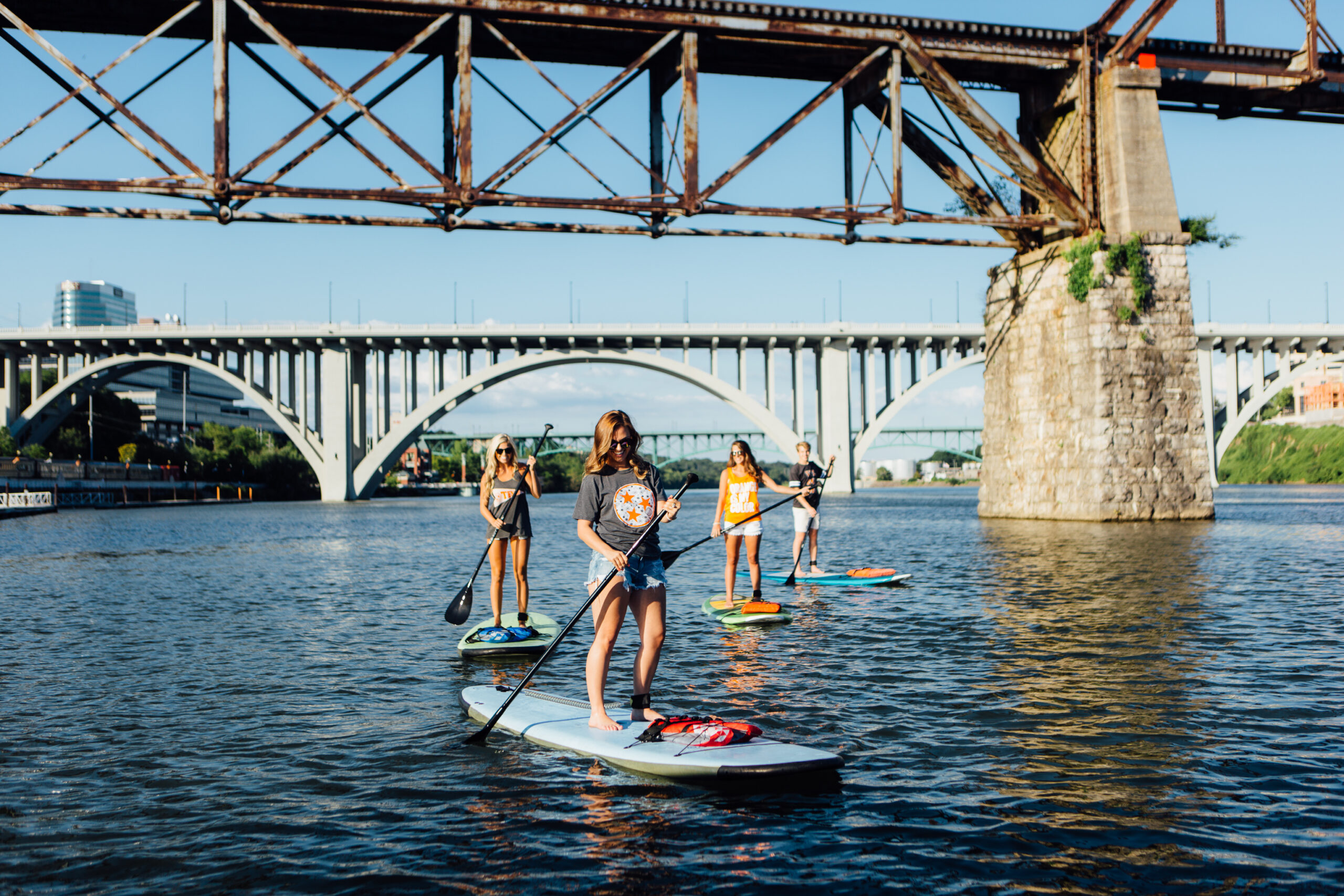 Paddleboarding in Knoxville, Tennessee