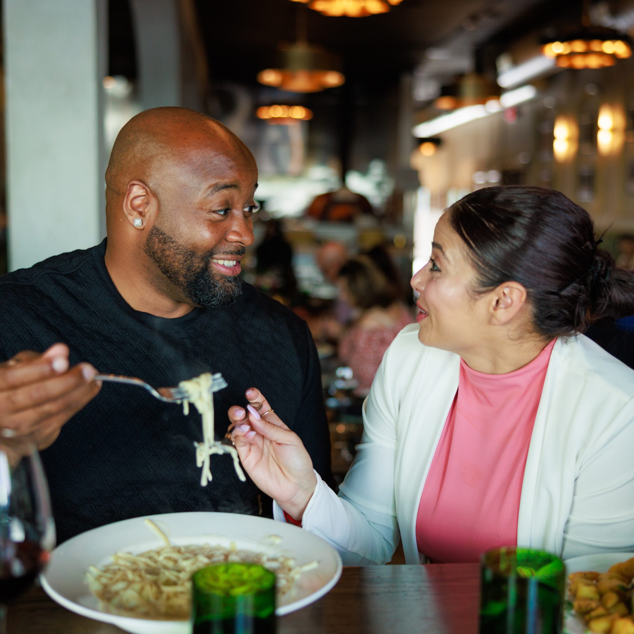 Eating Dinner in Marietta, Georgia