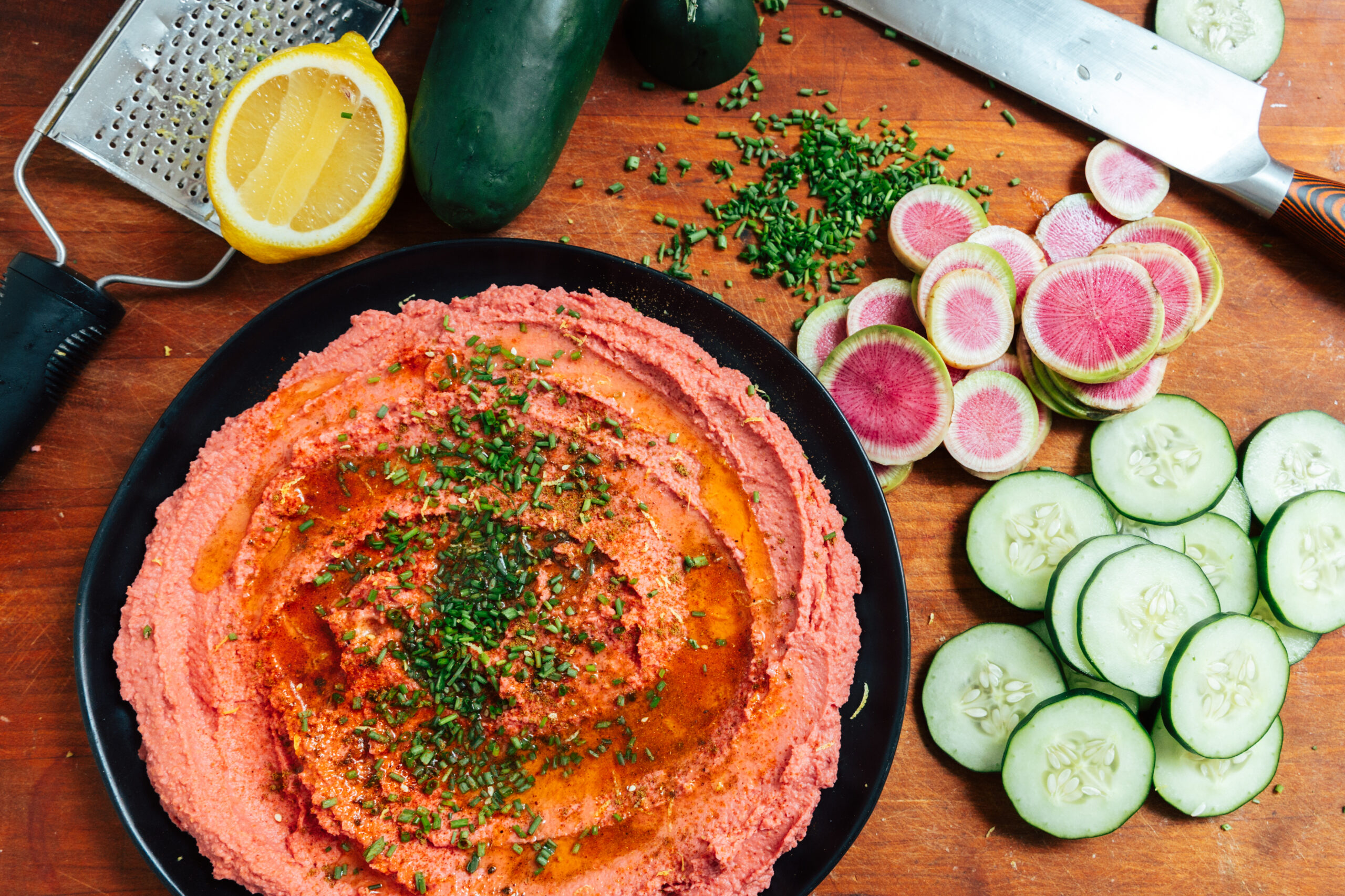 Pickled Beet Hummus